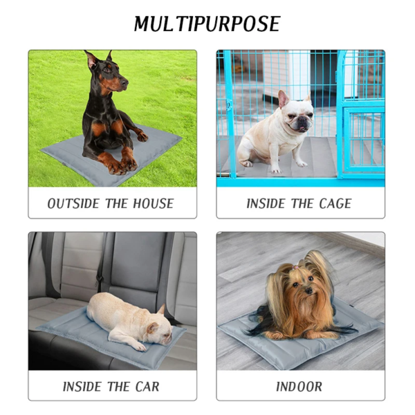Pet Dog Cooling Mat Ice Pad Teddy Mattress Pet Cool Mat Bed Cat Summer Keep Cool Pet Gel Cooling Dog Mat for Dogs - Image 6