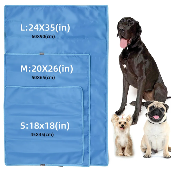 Pet Dog Cooling Mat Ice Pad Teddy Mattress Pet Cool Mat Bed Cat Summer Keep Cool Pet Gel Cooling Dog Mat for Dogs - Image 3