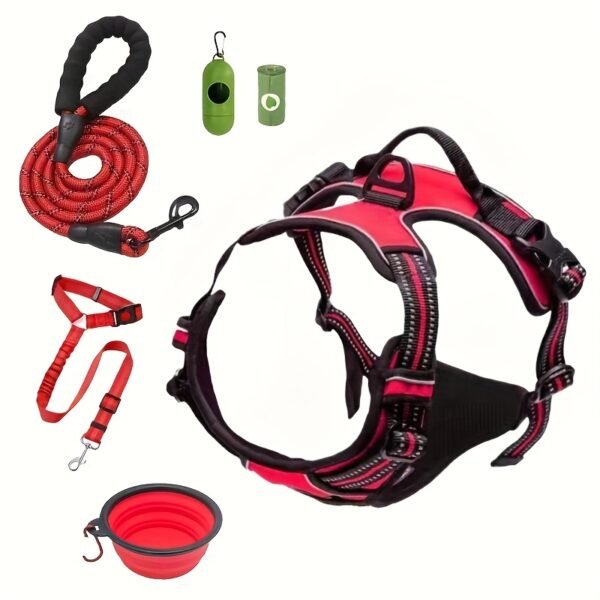 Trail2Tail™ 6-Piece Ultimate Starter Dog Harness Kit – Rugged Comfort, Ready to Roam - Image 2