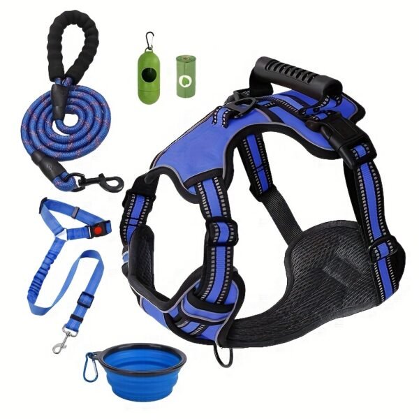 Trail2Tail™ 6-Piece Urban Dog Harness Kit – Reflective Everyday Set for City Adventures - Image 7