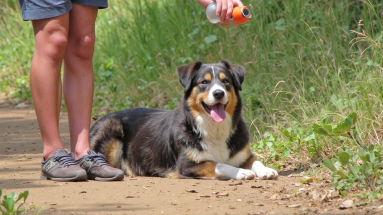 dog-resting-shade-hiking