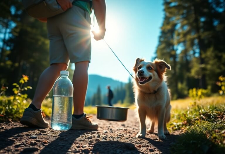 How to Keep Your Dog Hydrated on Long Walks and Hikes